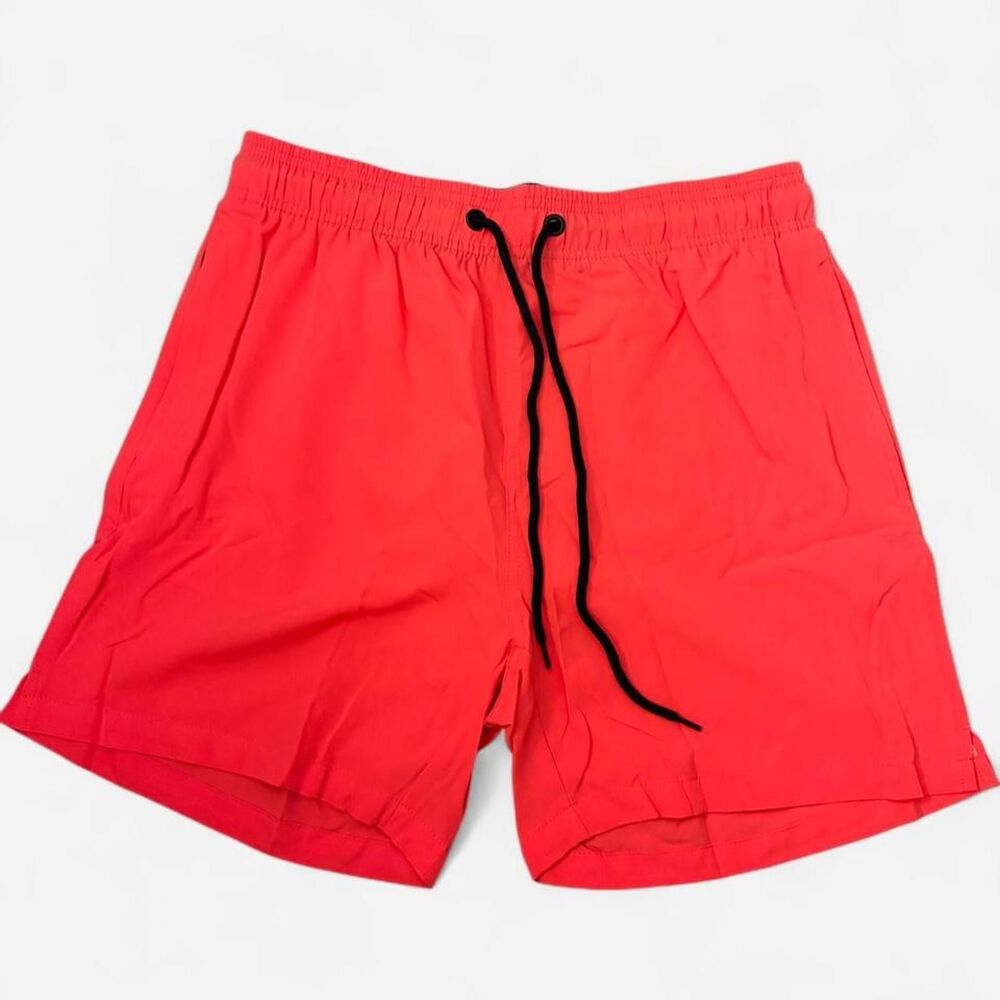 Unbranded Men's Red and Pink Swim-briefs-shorts